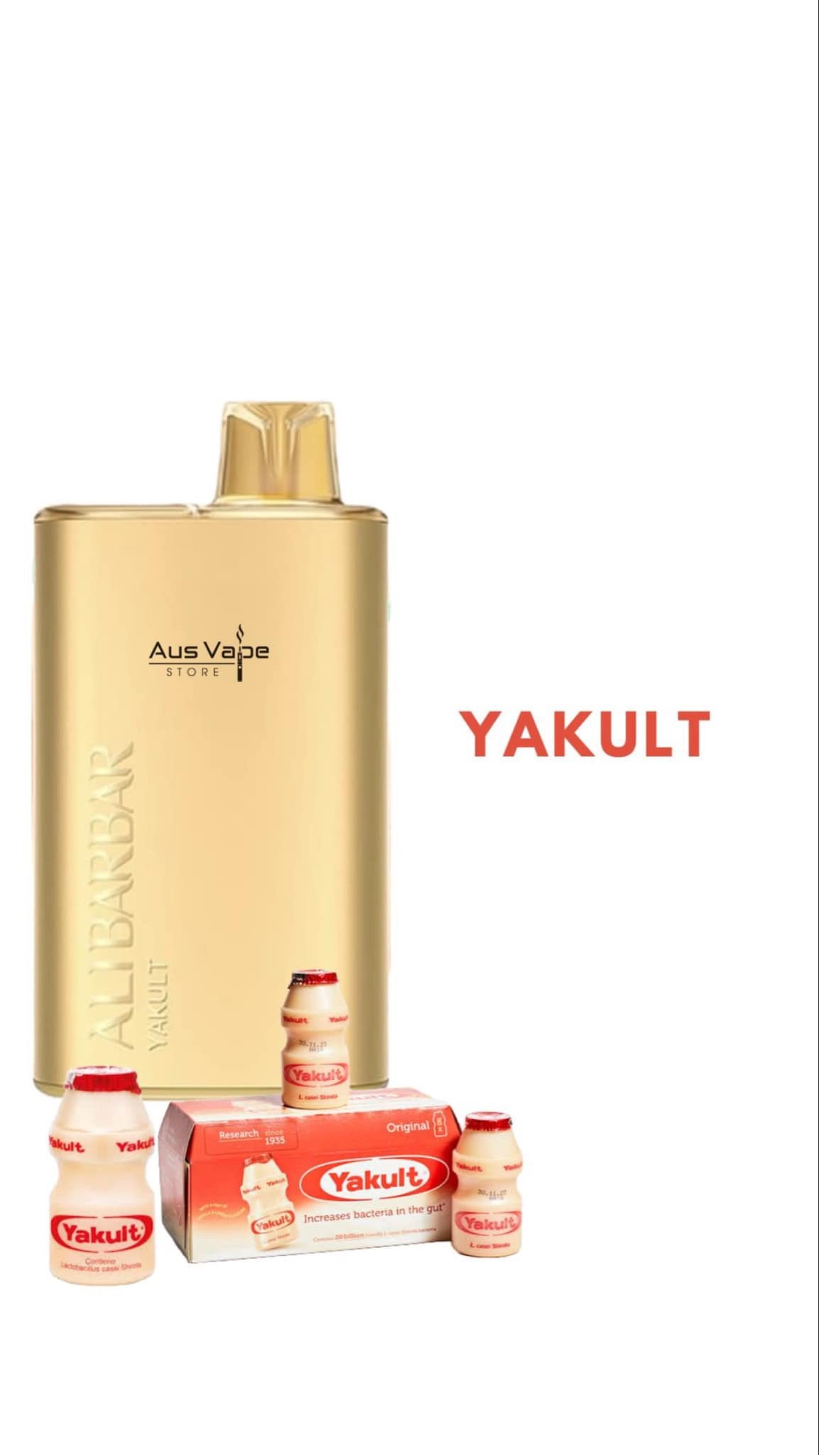 ALIBARBAR RICH – YAKULT – 8000 PUFFS