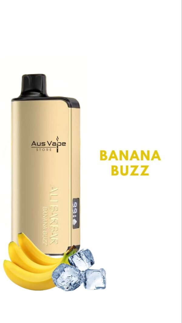 ALIBARBAR INGOT – BANANA BUZZ – 9000 PUFFS