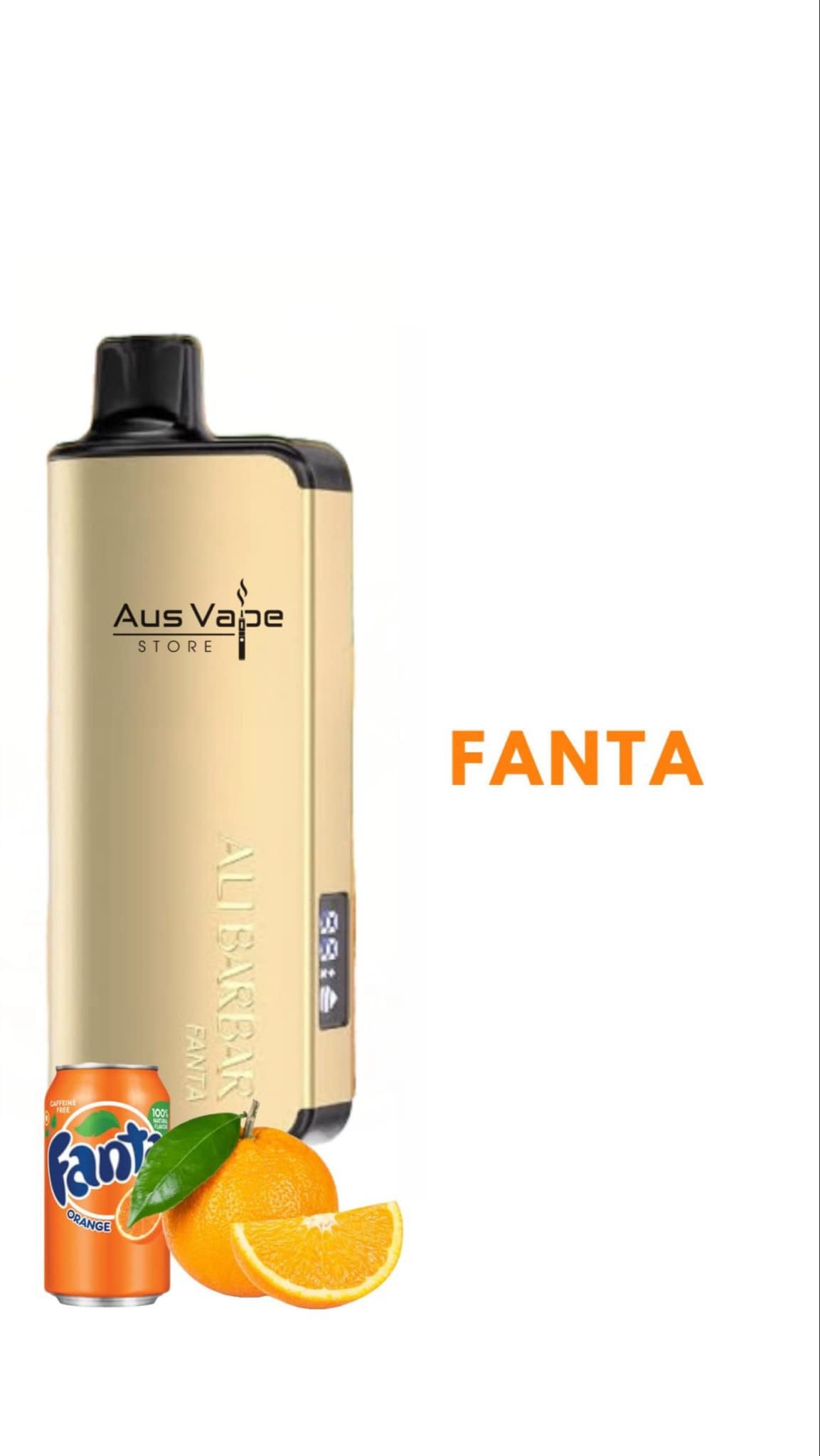 ALIBARBAR INGOT – FANTA “CALIFORNIA SUNSET” – 9000 PUFFS