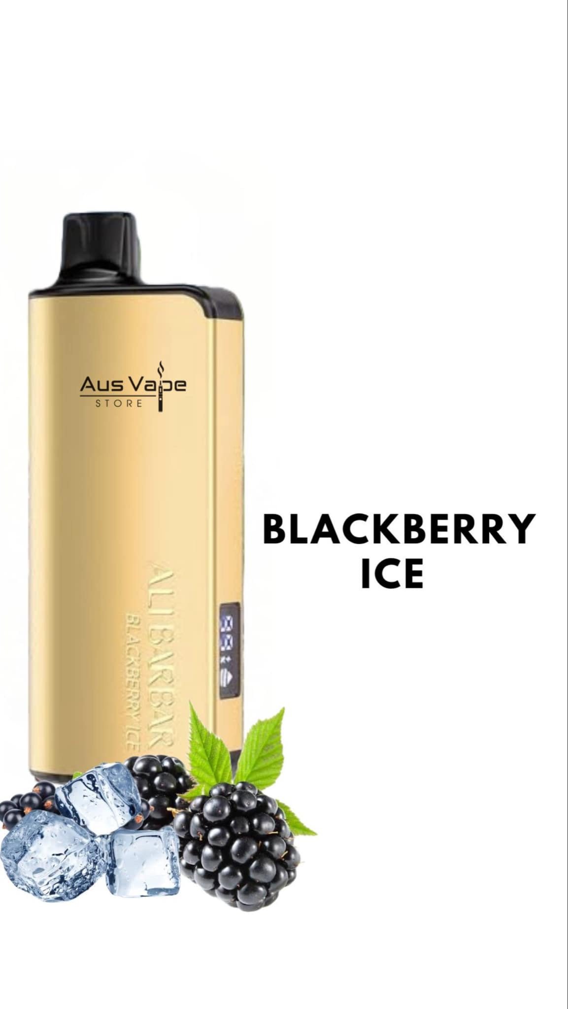 ALIBARBAR INGOT β BLACKBERRY ICE β 9000 PUFFS