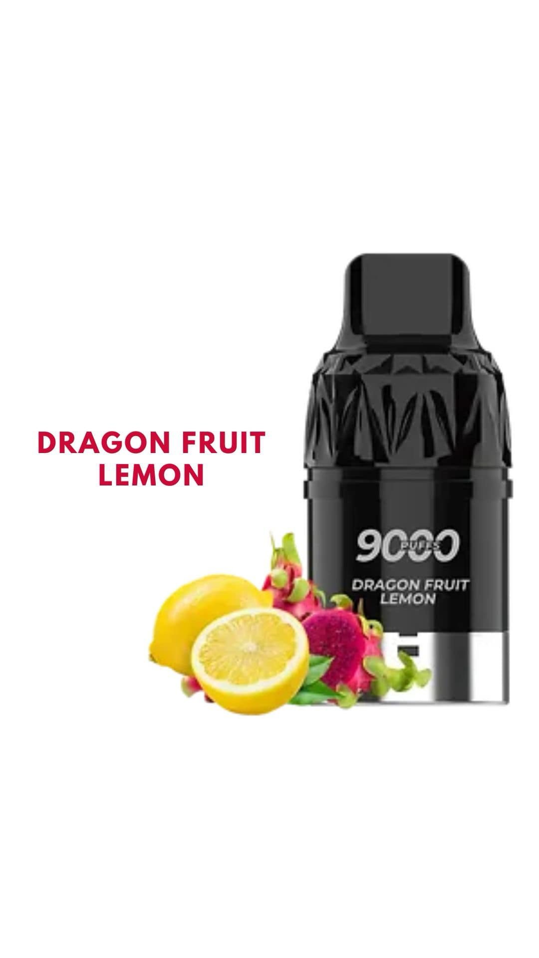CRWN POD – DRAGON FRUIT LEMON – 9000 PUFFS