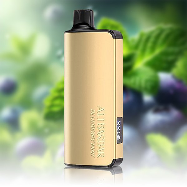 ALIBARBAR INGOT 9000 Puffs Blueberry Mint