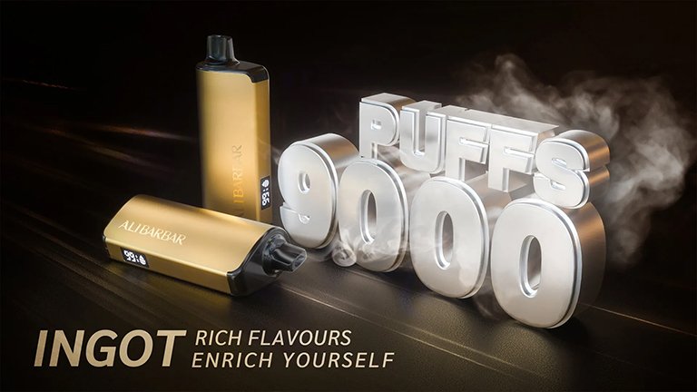 ALIBARBAR INGOT 9000 Puffs Banana Buzz - Image 5