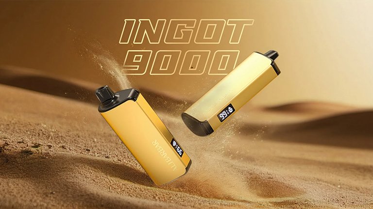 ALIBARBAR INGOT 9000 Puffs Banana Buzz - Image 3