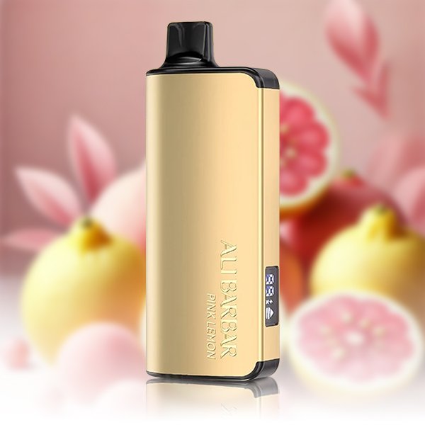 ALIBARBAR INGOT 9000 Puffs Pink Lemon