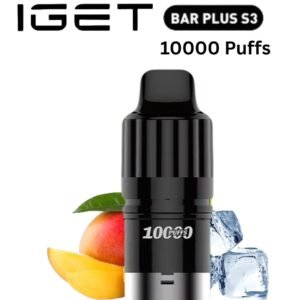 IGET BAR PLUS S3 POD ONLY – MANGO ICE – 10.000 PUFFS
