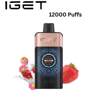 IGET ONE - CHUPA CHUPS STRAWBERRY - 12000 PUFFS