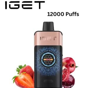 IGET ONE - STRAWBERRY POMEGRANATE ICE - 12000 PUFFS