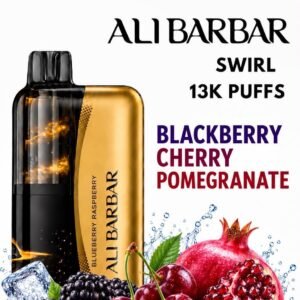 ALIBARBAR SWIRL - BLACKBERRY CHERRY POMEGRANATE - 13000 PUFFS