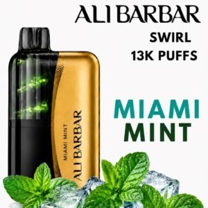 ALIBARBAR SWIRL - MIAMI MINT - 13000 PUFFS