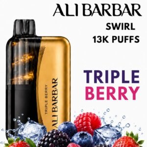 ALIBARBAR SWIRL - TRIPLE BERRY - 13000 PUFFS