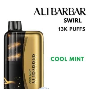 ALIBARBAR SWIRL - COOL MINT - 13000 PUFFS