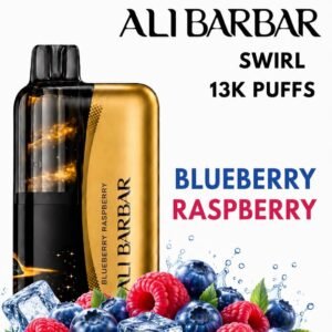 ALIBARBAR SWIRL - BLUEBERRY RASPBERRY - 13000 PUFFS